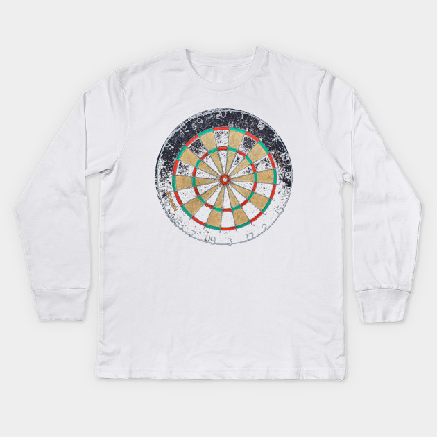Distressed dartboard